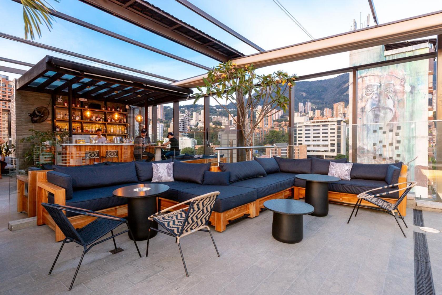 Hotel Marquee Medellín Zewnętrze zdjęcie The Sky Bar